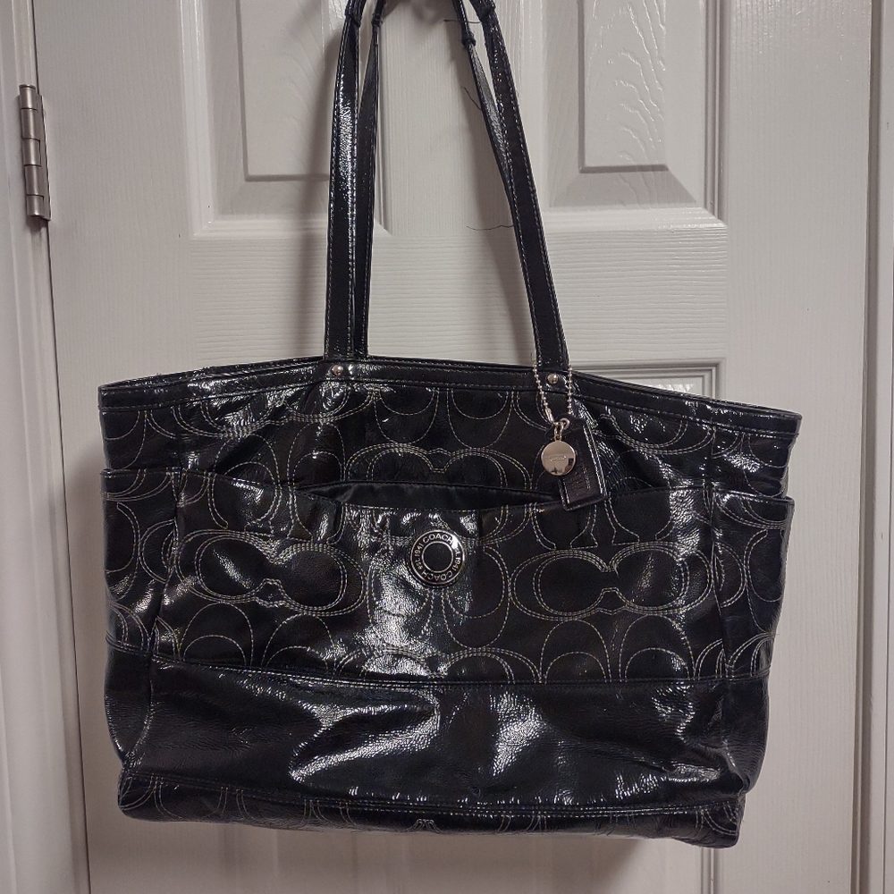 Coach  Patent Leather Bag - Picture 8 of 8